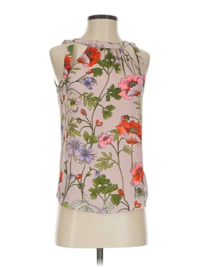 Pre-owned Express Outlet Sleeveless Blouse In Pink