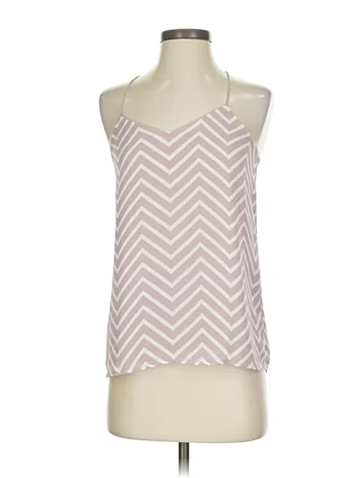 Pre-owned Express Outlet Sleeveless Blouse In Pink