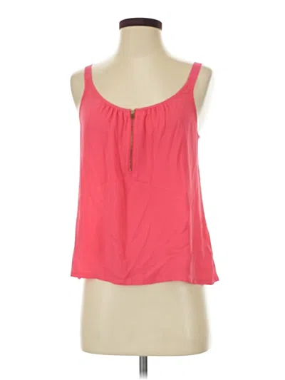 Pre-owned Express Outlet Sleeveless Blouse In Pink