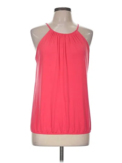 Pre-owned Express Outlet Sleeveless Blouse In Red