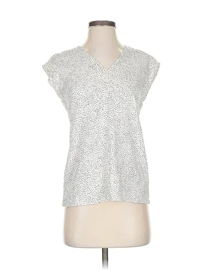 Pre-owned Express Outlet Sleeveless T-shirt In Silver