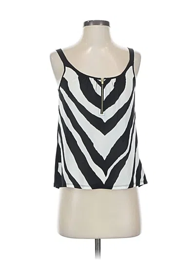 Pre-owned Express Outlet Sleeveless Top Black Halter Neckline Tops