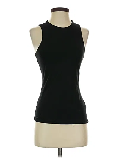 Pre-owned Express Outlet Sleeveless Top Black Halter Neckline Tops
