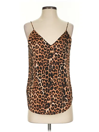 Pre-owned Express Outlet Sleeveless Top Brown Sweetheart Neckline Tops