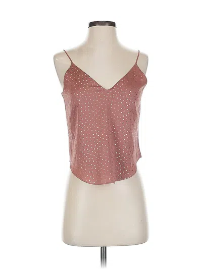 Pre-owned Express Outlet Sleeveless Top Pink Sweetheart Neckline Tops