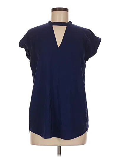 Pre-owned Express Outlet Sleeveless T-shirt In Blue