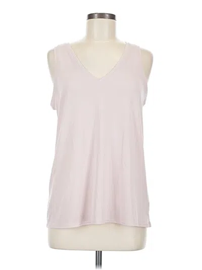 Pre-owned Express Outlet Sleeveless T-shirt In Pink
