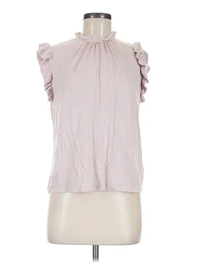 Pre-owned Express Outlet Sleeveless T-shirt In Pink