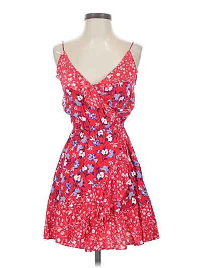 Pre-owned Express Outlet Sleeveless T-shirt In Red