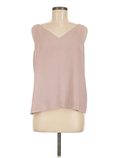 Pre-owned Express Outlet Sleeveless T-shirt In Tan