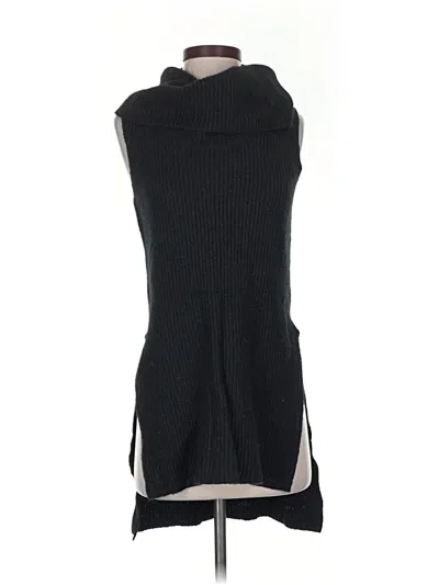 Pre-owned Express Outlet Sweater Vest In Black