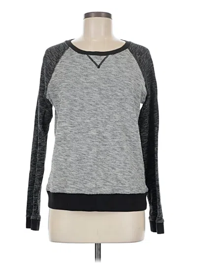 Pre-owned Express Outlet Sweatshirt In Gray