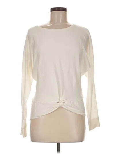 Pre-owned Express Outlet Sweatshirt In Ivory