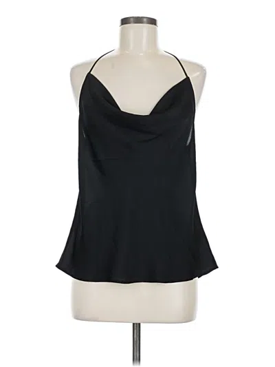Pre-owned Express Outlet Tank Top Black Halter Neckline Tops