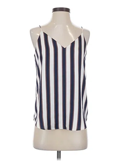 Pre-owned Express Outlet Tank Top Blue Halter Neckline Tops