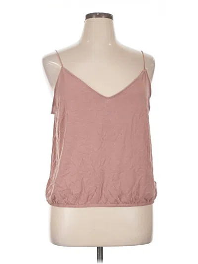 Pre-owned Express Outlet Tank Top Brown Halter Neckline Tops