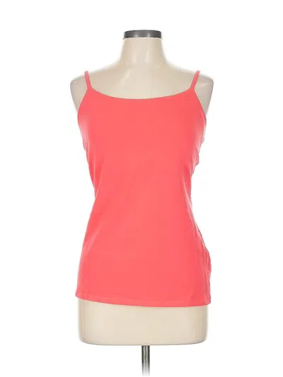 Pre-owned Express Outlet Tank Top Orange Strapless Neckline Tops
