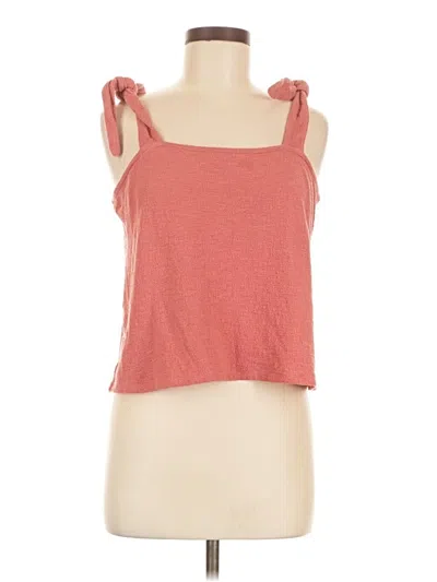 Pre-owned Express Outlet Tank Top Pink Strapless Neckline Tops