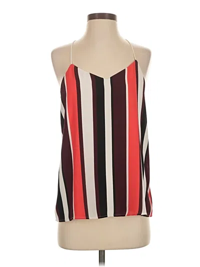 Pre-owned Express Outlet Tank Top Red Halter Neckline Tops