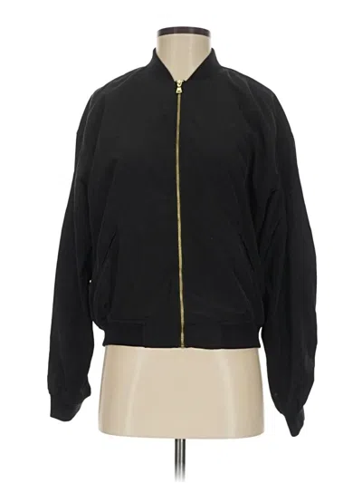 Pre-owned Express Outlet Track Jacket In Black