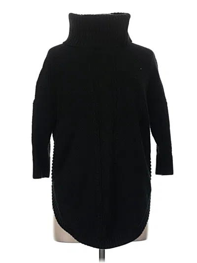 Pre-owned Express Outlet Turtleneck Sweater In Black