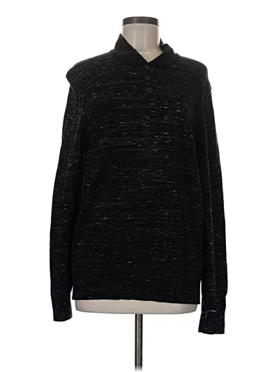 Pre-owned Express Outlet Turtleneck Sweater In Black