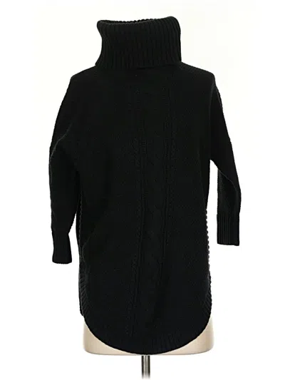 Pre-owned Express Outlet Turtleneck Sweater In Black