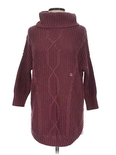 Express Outlet Turtleneck Sweater In Burgundy
