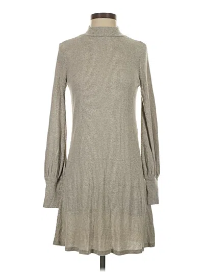 Pre-owned Express Outlet Turtleneck Sweater In Gray
