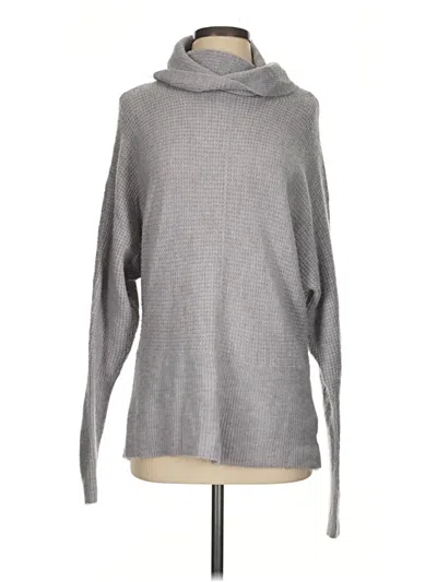 Pre-owned Express Outlet Turtleneck Sweater In Gray