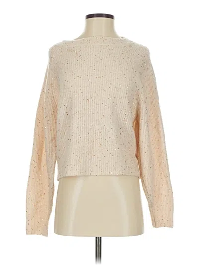 Pre-owned Express Outlet Turtleneck Sweater In Ivory