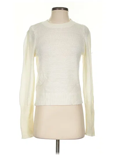 Pre-owned Express Outlet Turtleneck Sweater In Ivory