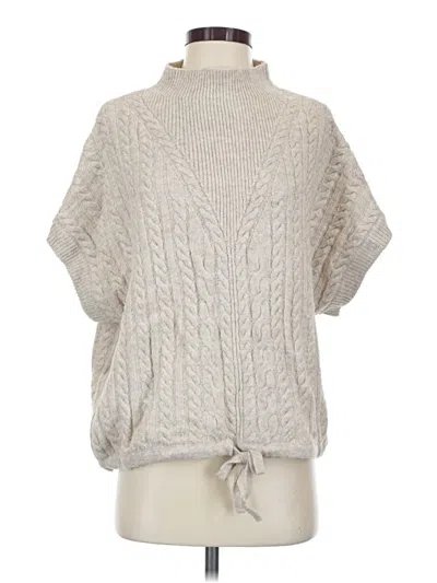 Pre-owned Express Poncho In Gray