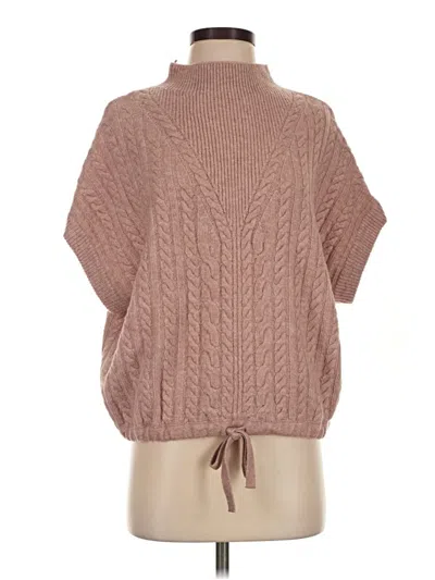 Express Poncho In Tan
