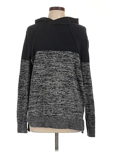 Pre-owned Express Pullover Hoodie In Black