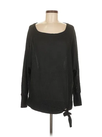 Pre-owned Express Pullover Sweater In Black