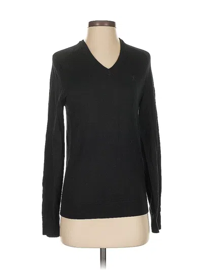 Pre-owned Express Pullover Sweater In Black