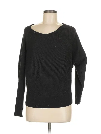 Pre-owned Express Pullover Sweater In Black