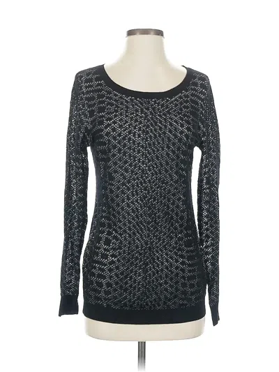 Pre-owned Express Pullover Sweater In Black