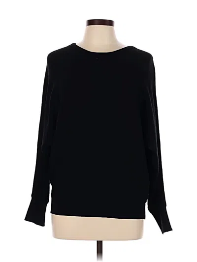 Pre-owned Express Pullover Sweater In Black