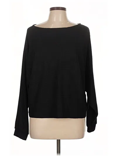 Pre-owned Express Pullover Sweater In Black