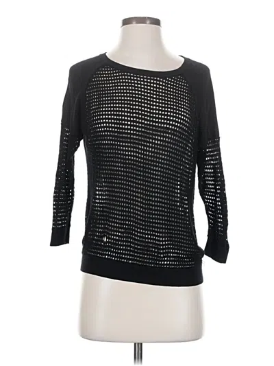 Pre-owned Express Pullover Sweater In Black