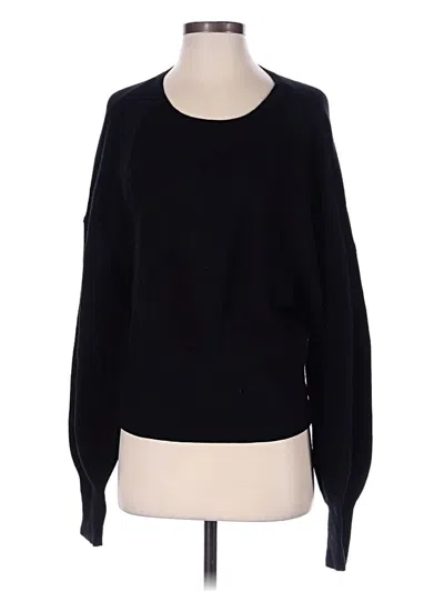 Pre-owned Express Pullover Sweater In Black