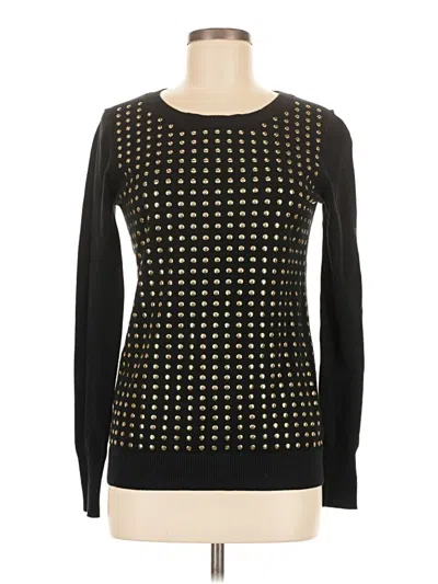 Pre-owned Express Pullover Sweater In Black