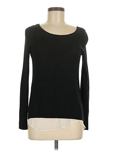 Pre-owned Express Pullover Sweater In Black