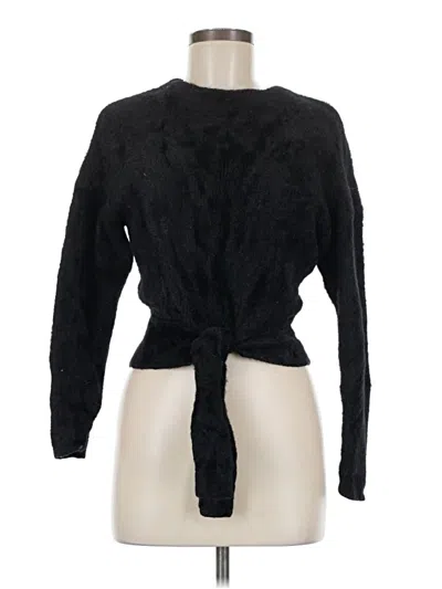 Pre-owned Express Pullover Sweater In Black