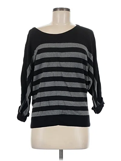 Pre-owned Express Pullover Sweater In Black