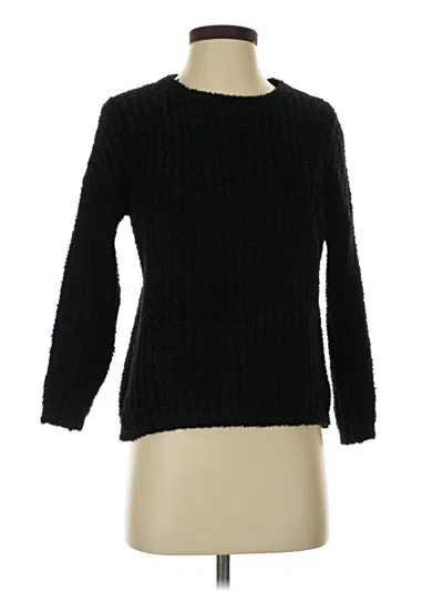 Pre-owned Express Pullover Sweater In Black