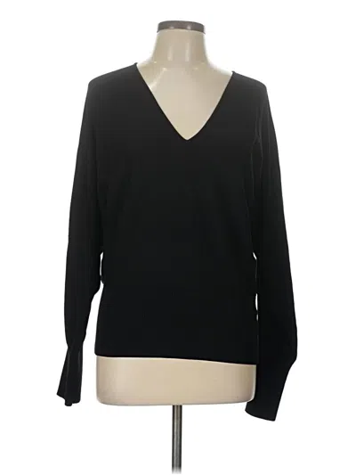 Pre-owned Express Pullover Sweater In Black