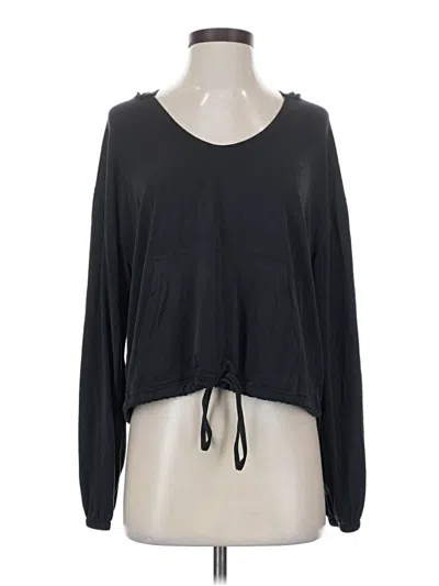 Pre-owned Express Pullover Sweater In Black